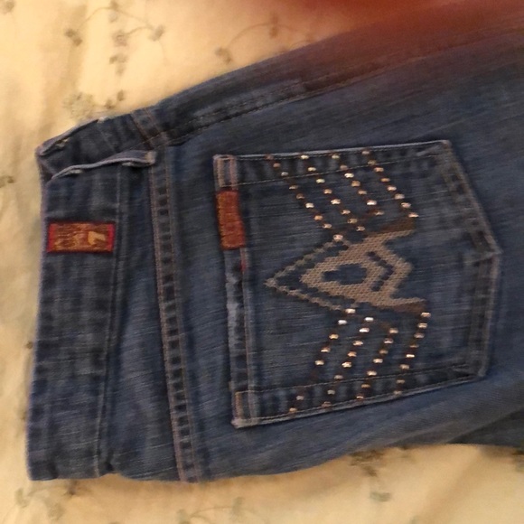 Seven for all Mankind Jeans size 28 bootcut - Picture 2 of 2